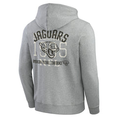 Jacksonville Jaguars Fanatics Darius Rucker Collection Vintage Stripe Full-Zip Hoodie