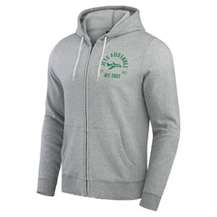 New York Jets Fanatics Darius Rucker Collection Vintage Stripe Full-Zip Hoodie