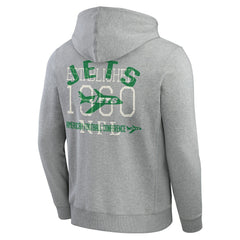 New York Jets Fanatics Darius Rucker Collection Vintage Stripe Full-Zip Hoodie