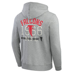 Atlanta Falcons  Darius Rucker Collection Vintage Stripe Full-Zip Hoodie