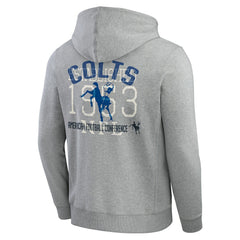 Indianapolis Colts Fanatics Darius Rucker Collection Vintage Stripe Full-Zip Hoodie