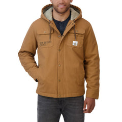 New Orleans Saints Fanatics Darius Rucker Collection Canvas Full-Zip Hoodie Jacket