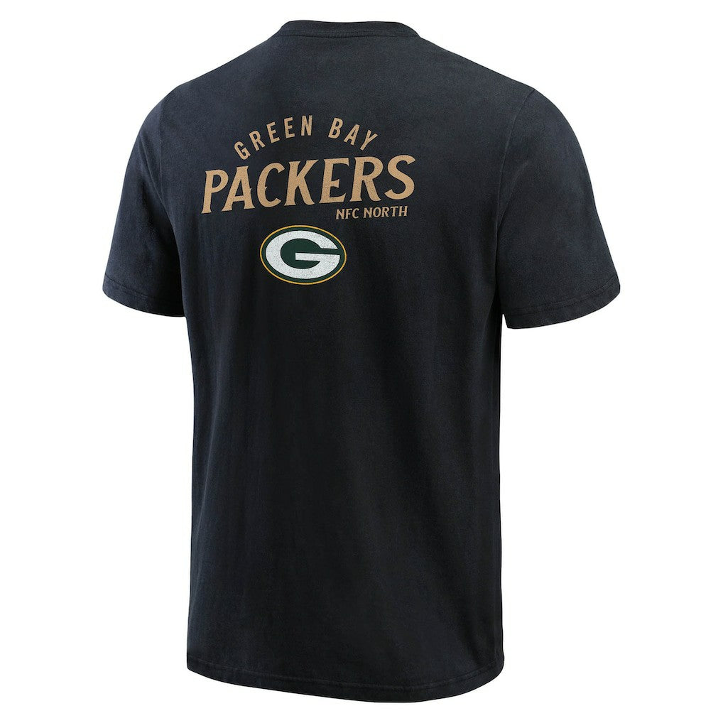 Green Bay Packers Fanatics Darius Rucker Collection Washed Henley T-Shirt