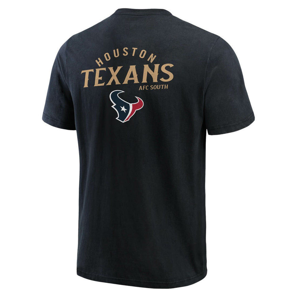 Houston Texans Fanatics Darius Rucker Collection Washed Henley T-Shirt