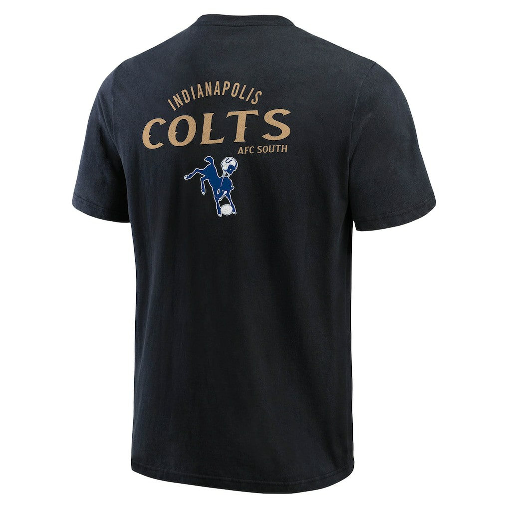 Indianapolis Colts Fanatics Darius Rucker Collection Washed Henley T-Shirt