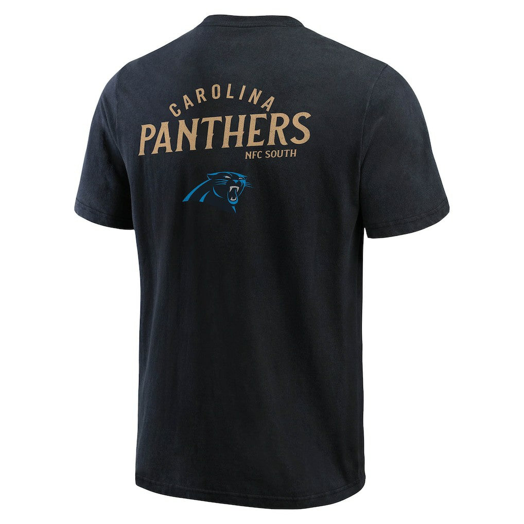 Carolina Panthers Fanatics Darius Rucker Collection Washed Henley T-Shirt