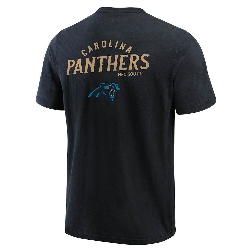 Carolina Panthers Fanatics Darius Rucker Collection Washed Henley T-Shirt