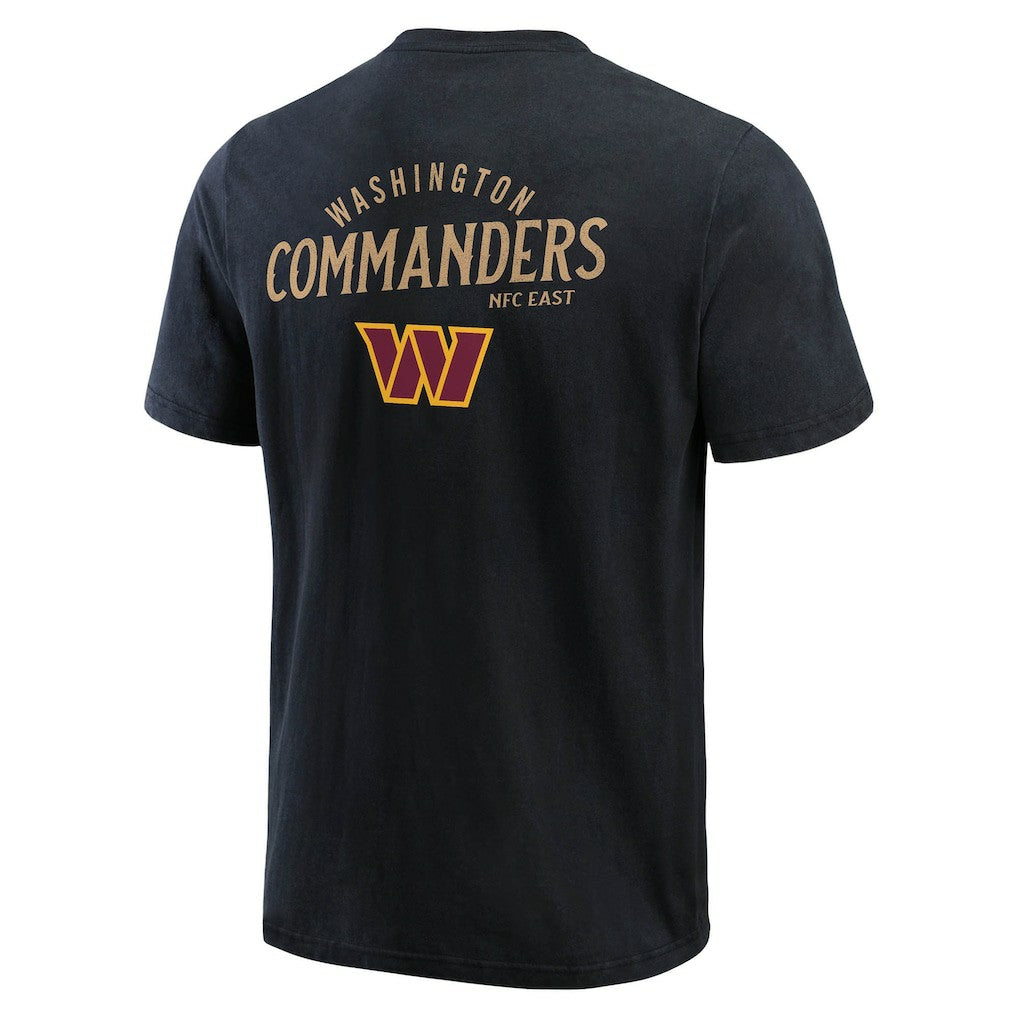 Washington Commanders Fanatics Darius Rucker Collection Washed Henley T-Shirt