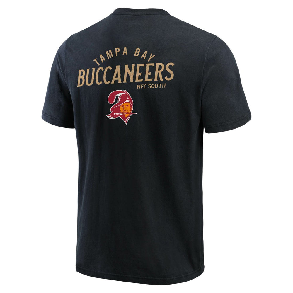 Tampa Bay Buccaneers Fanatics Darius Rucker Collection Washed Henley T-Shirt