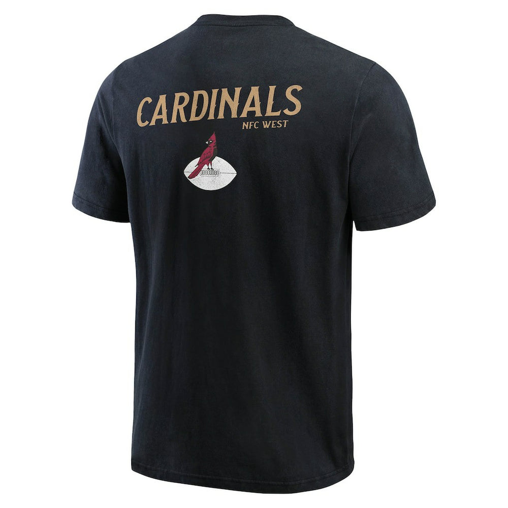 Arizona Cardinals Fanatics Darius Rucker Collection Washed Henley T-Shirt