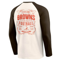Cleveland Browns Fanatics Darius Rucker Collection Raglan Henley T-Shirt