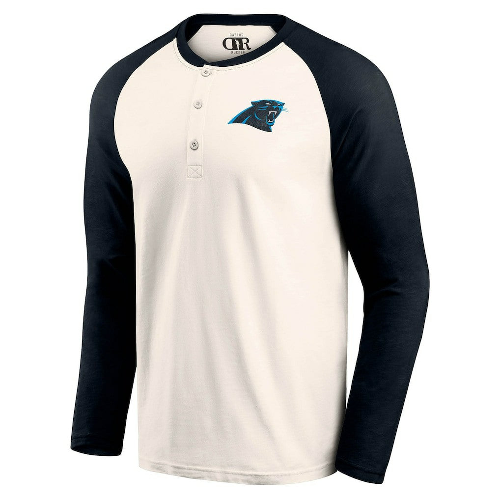 Carolina Panthers Fanatics Darius Rucker Collection Raglan Henley T-Shirt