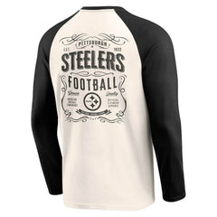 Pittsburgh Steelers Fanatics Darius Rucker Collection Raglan Henley T-Shirt