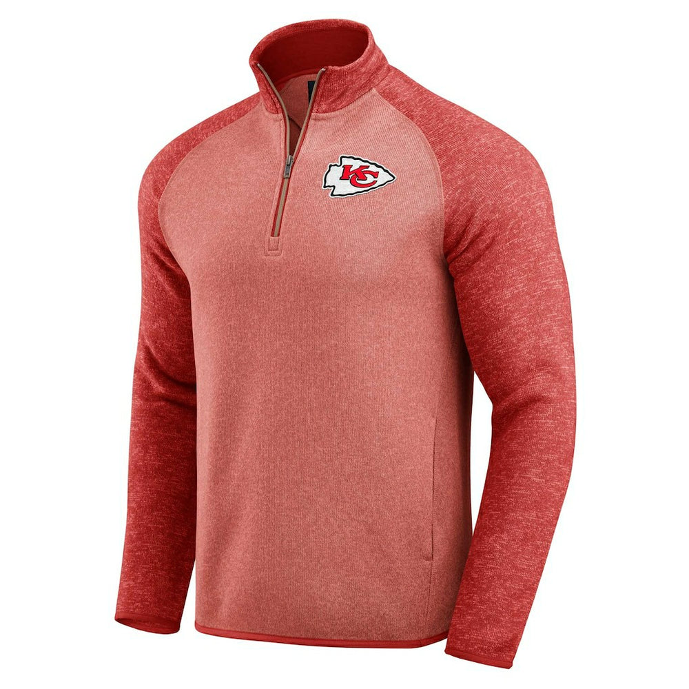 Kansas City Chiefs Fanatics Darius Rucker Collection Tonal Quarter-Zip Jacket