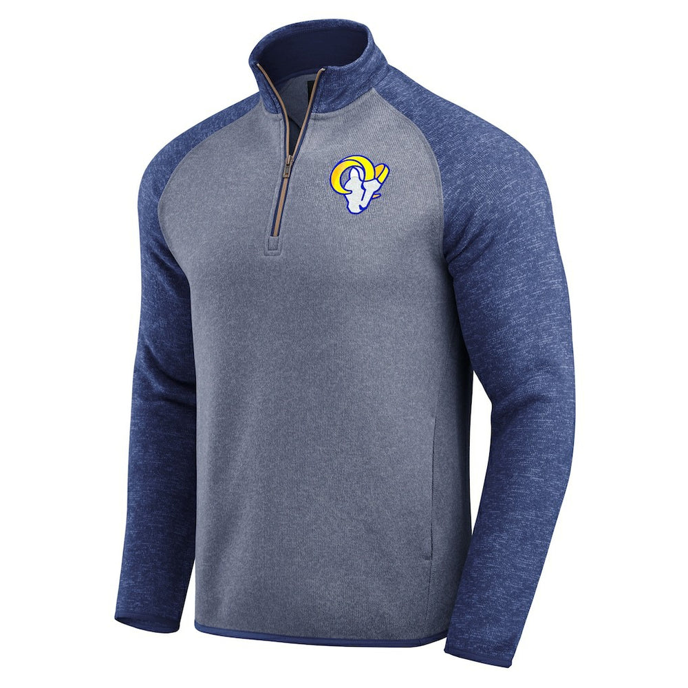 Los Angeles Rams Fanatics Darius Rucker Collection Tonal Quarter-Zip Jacket