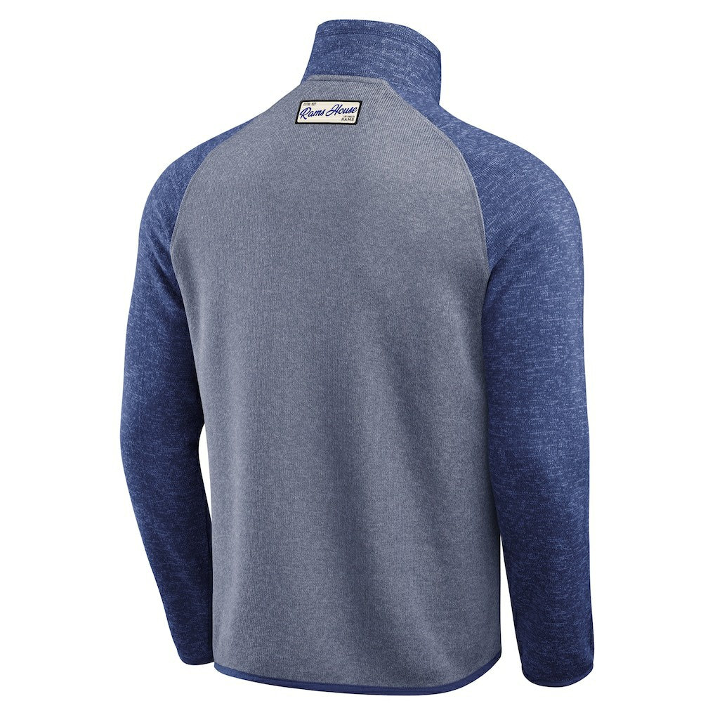 Los Angeles Rams Fanatics Darius Rucker Collection Tonal Quarter-Zip Jacket