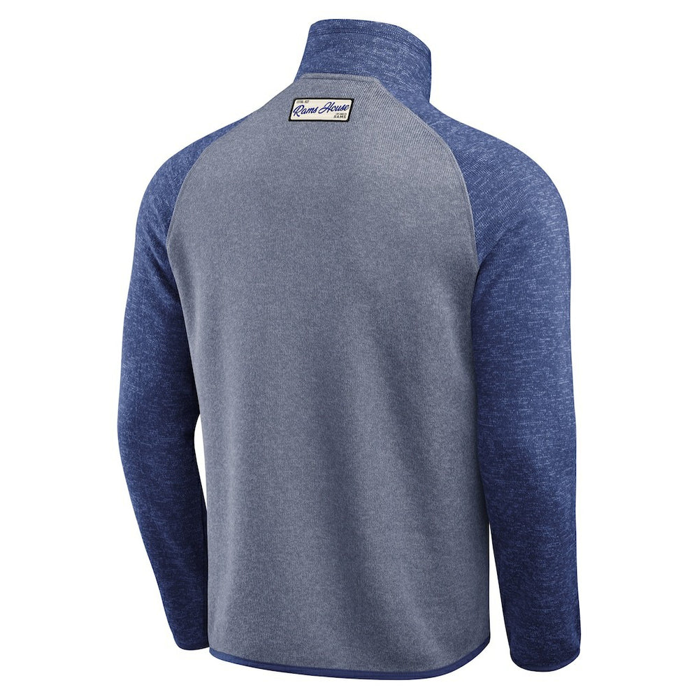 Los Angeles Rams Fanatics Darius Rucker Collection Tonal Quarter-Zip Jacket