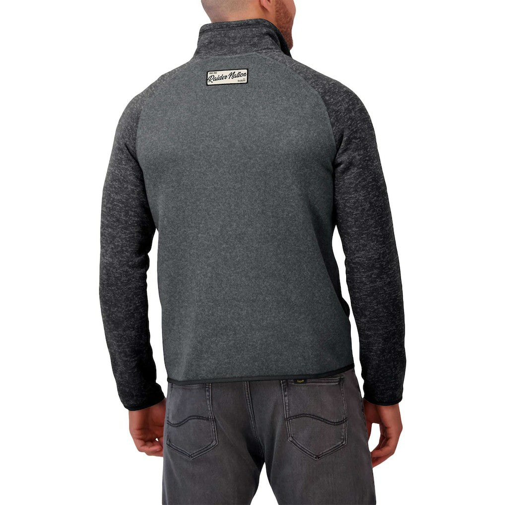Las Vegas Raiders Fanatics Darius Rucker Collection Tonal Quarter-Zip Jacket
