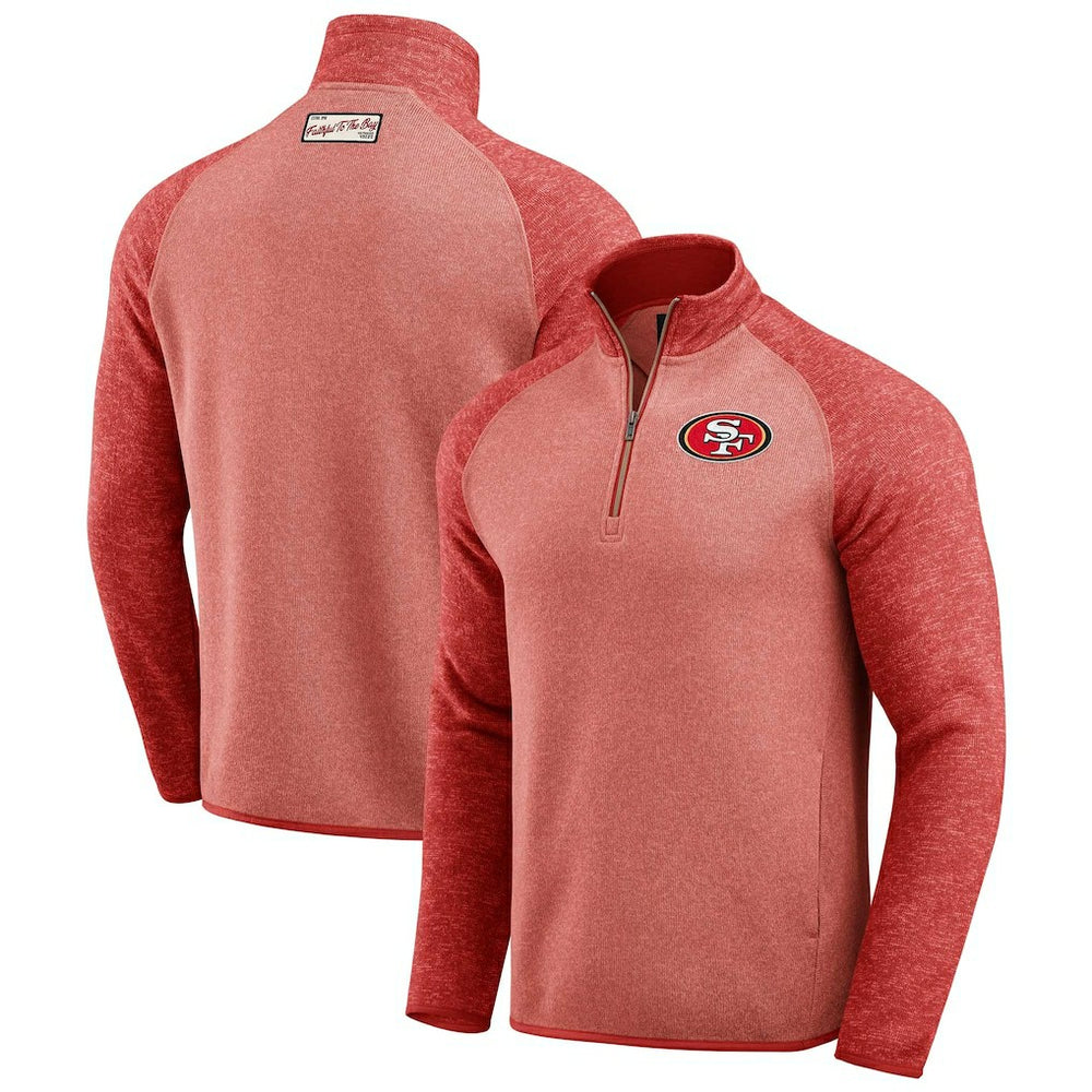San Francisco 49ers Fanatics Darius Rucker Collection Tonal Quarter-Zip Jacket