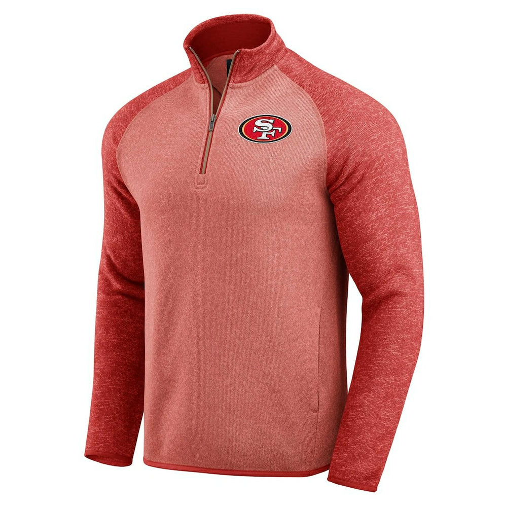 San Francisco 49ers Fanatics Darius Rucker Collection Tonal Quarter-Zip Jacket