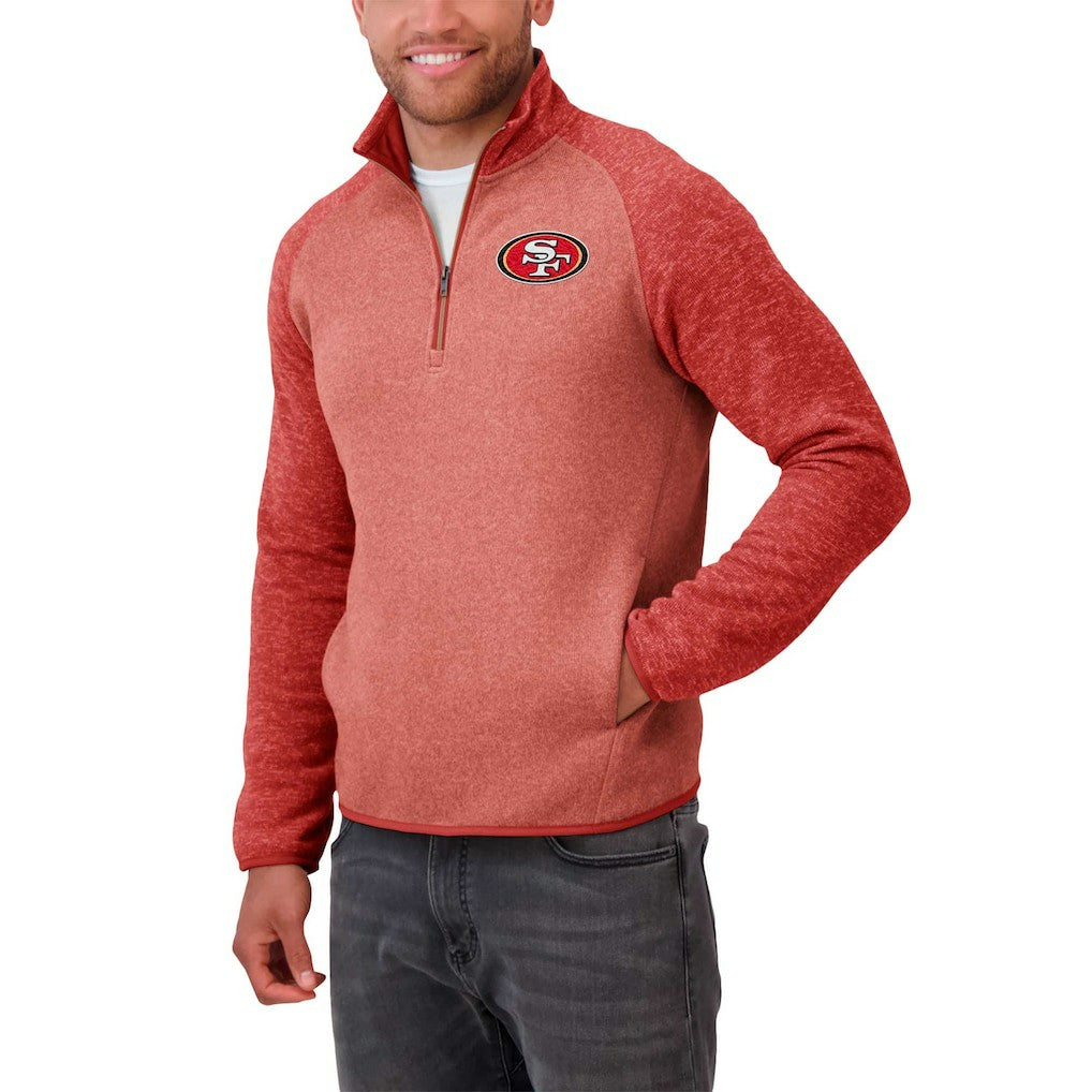 San Francisco 49ers Fanatics Darius Rucker Collection Tonal Quarter-Zip Jacket