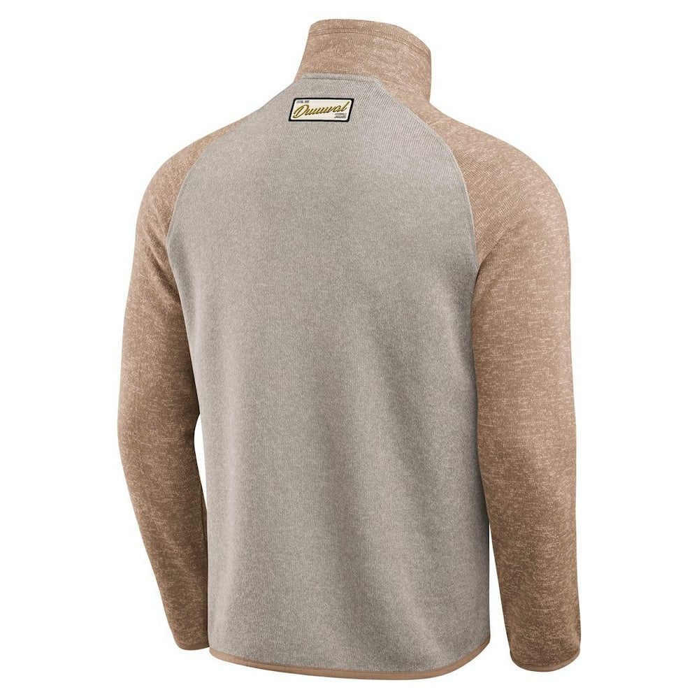 Jacksonville Jaguars Fanatics Darius Rucker Collection Tonal Quarter-Zip Jacket