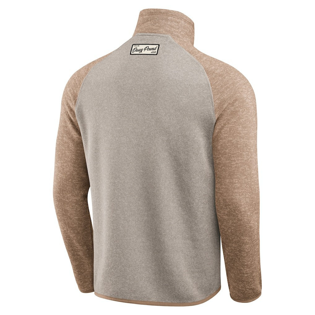 Cleveland Browns Fanatics Darius Rucker Collection Tonal Quarter-Zip Jacket