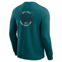 Philadelphia Eagles Fanatics Darius Rucker Collection Washed Waffle-Knit Long Sleeve T-Shirt