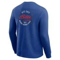 Buffalo Bills Fanatics Darius Rucker Collection Washed Waffle-Knit Long Sleeve T-Shirt
