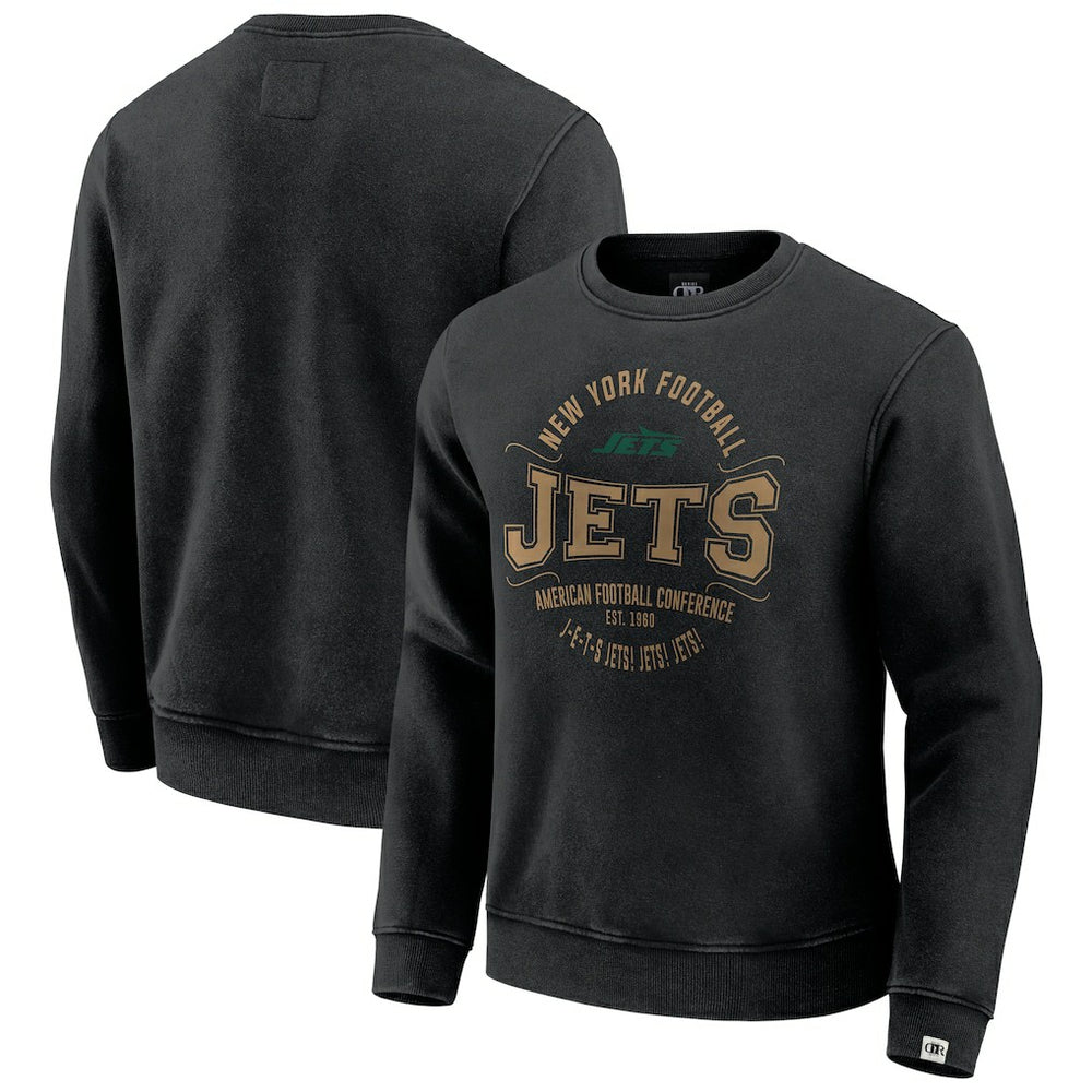 New York Jets Fanatics Darius Rucker Collection Vintage Pullover Sweatshirt