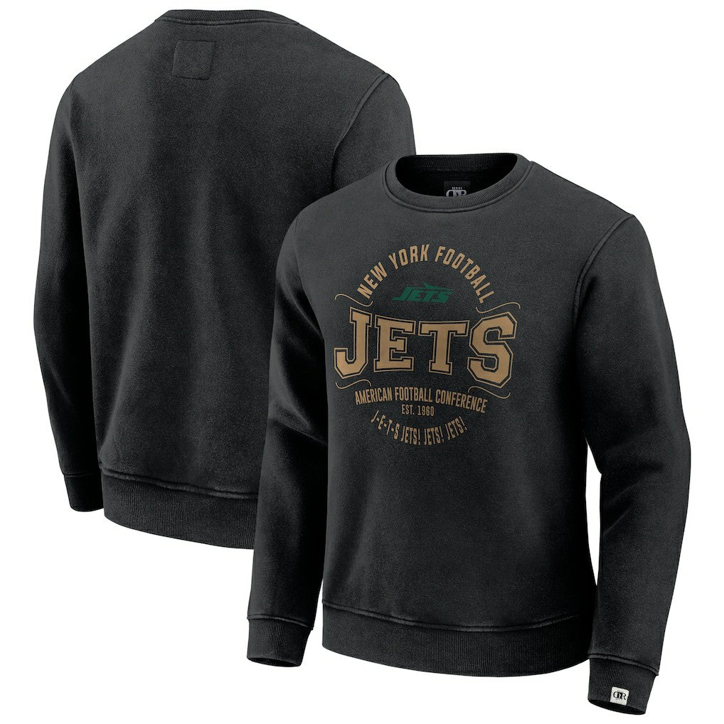 New York Jets Fanatics Darius Rucker Collection Vintage Pullover Sweatshirt