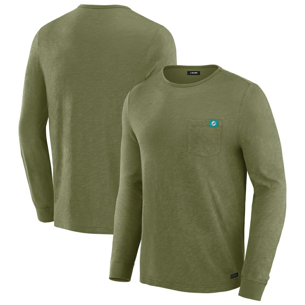 Miami Dolphins  J. Palmer In-The-Pocket Long Sleeve T-Shirt