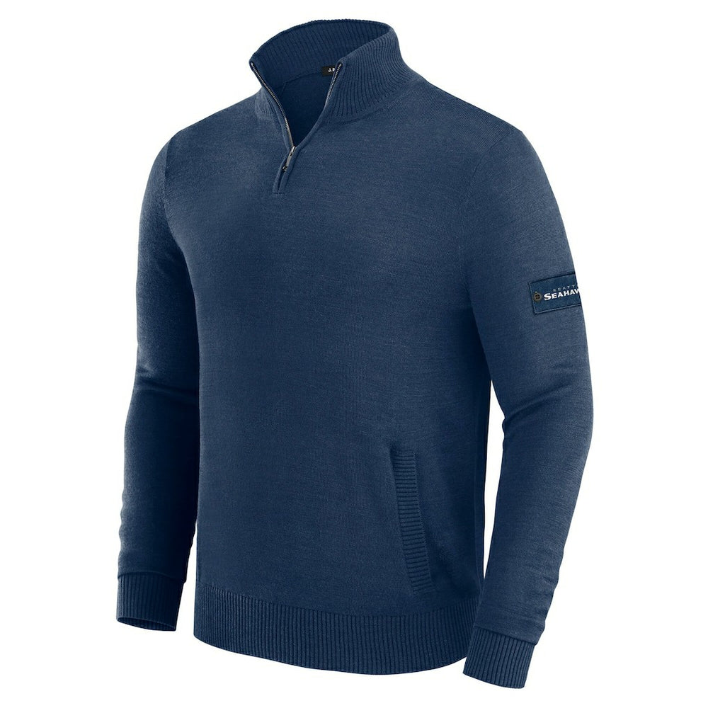 Seattle Seahawks  J. Palmer Franchise Quarter-Zip Sweater