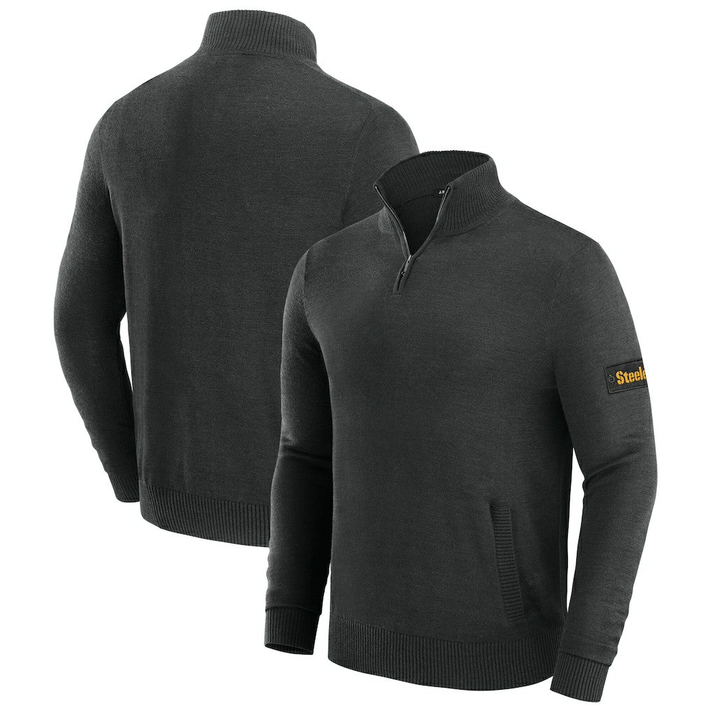 Pittsburgh Steelers  J. Palmer Franchise Quarter-Zip Sweater