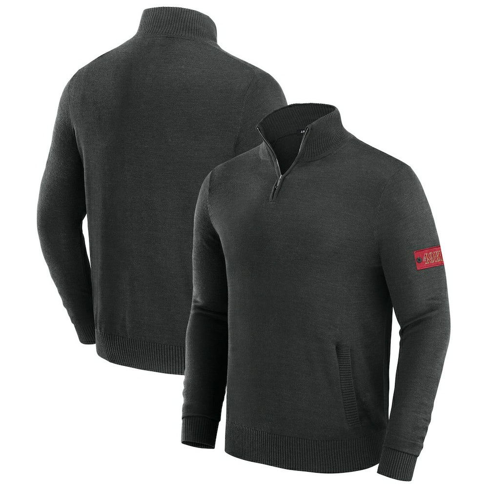 San Francisco 49ers  J. Palmer Franchise Quarter-Zip Sweater