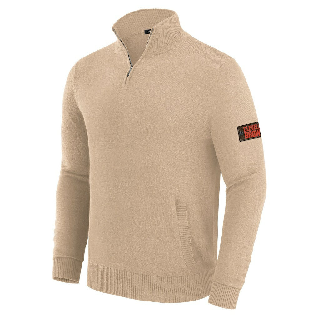 Cleveland Browns  J. Palmer Franchise Quarter-Zip Sweater