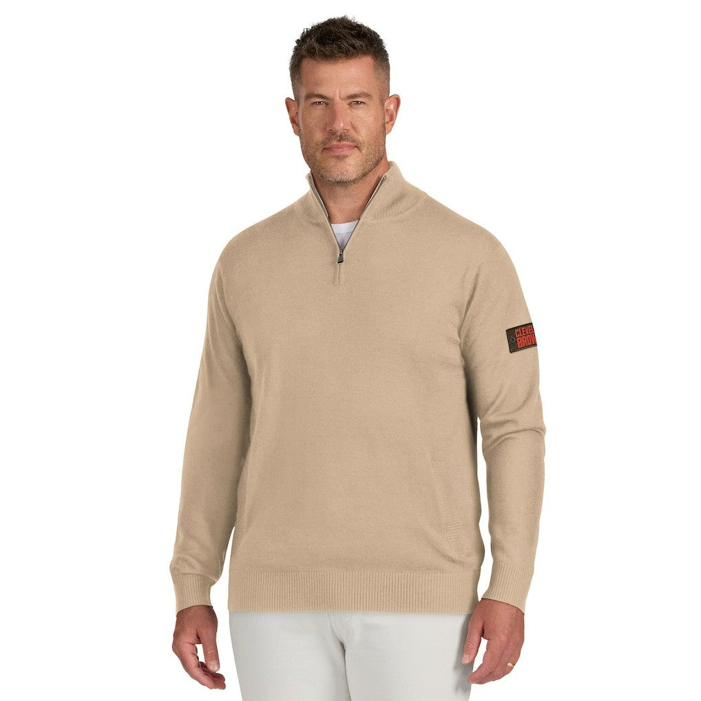 Cleveland Browns  J. Palmer Franchise Quarter-Zip Sweater