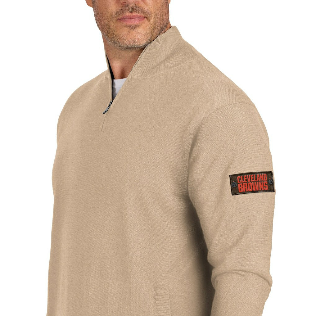 Cleveland Browns  J. Palmer Franchise Quarter-Zip Sweater
