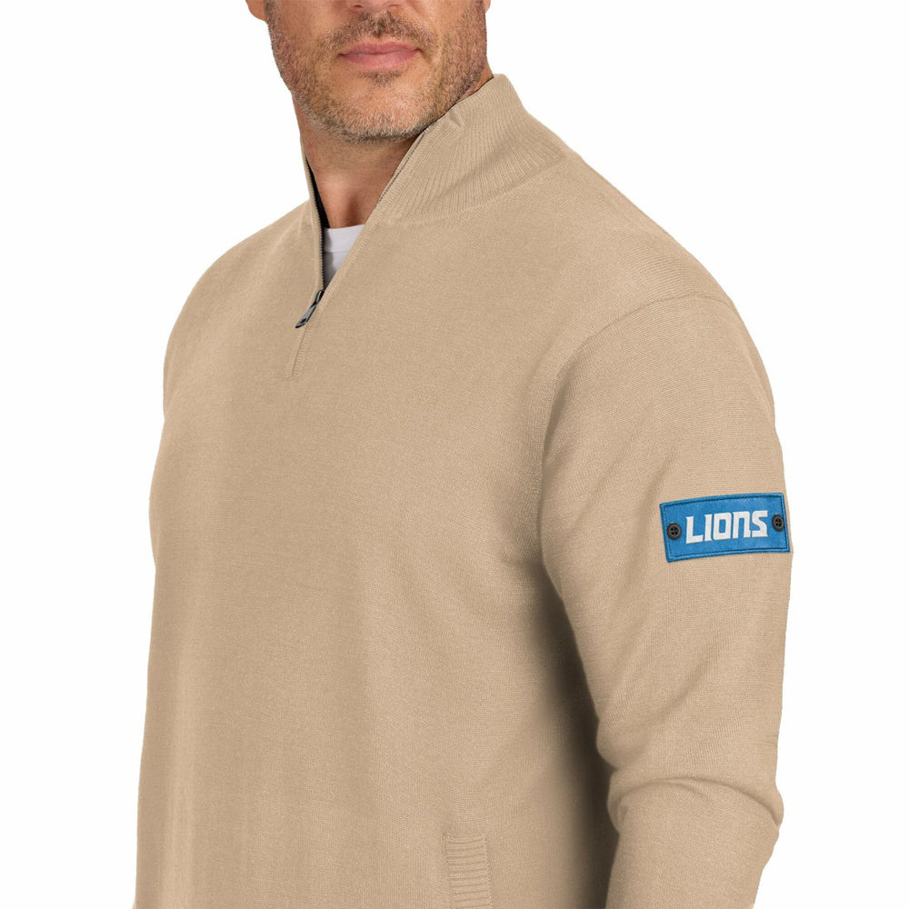 Detroit Lions  J. Palmer Franchise Quarter-Zip Sweater