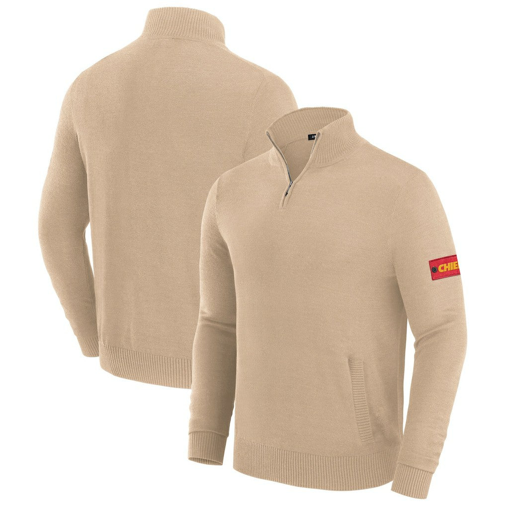 Kansas City Chiefs  J. Palmer Franchise Quarter-Zip Sweater