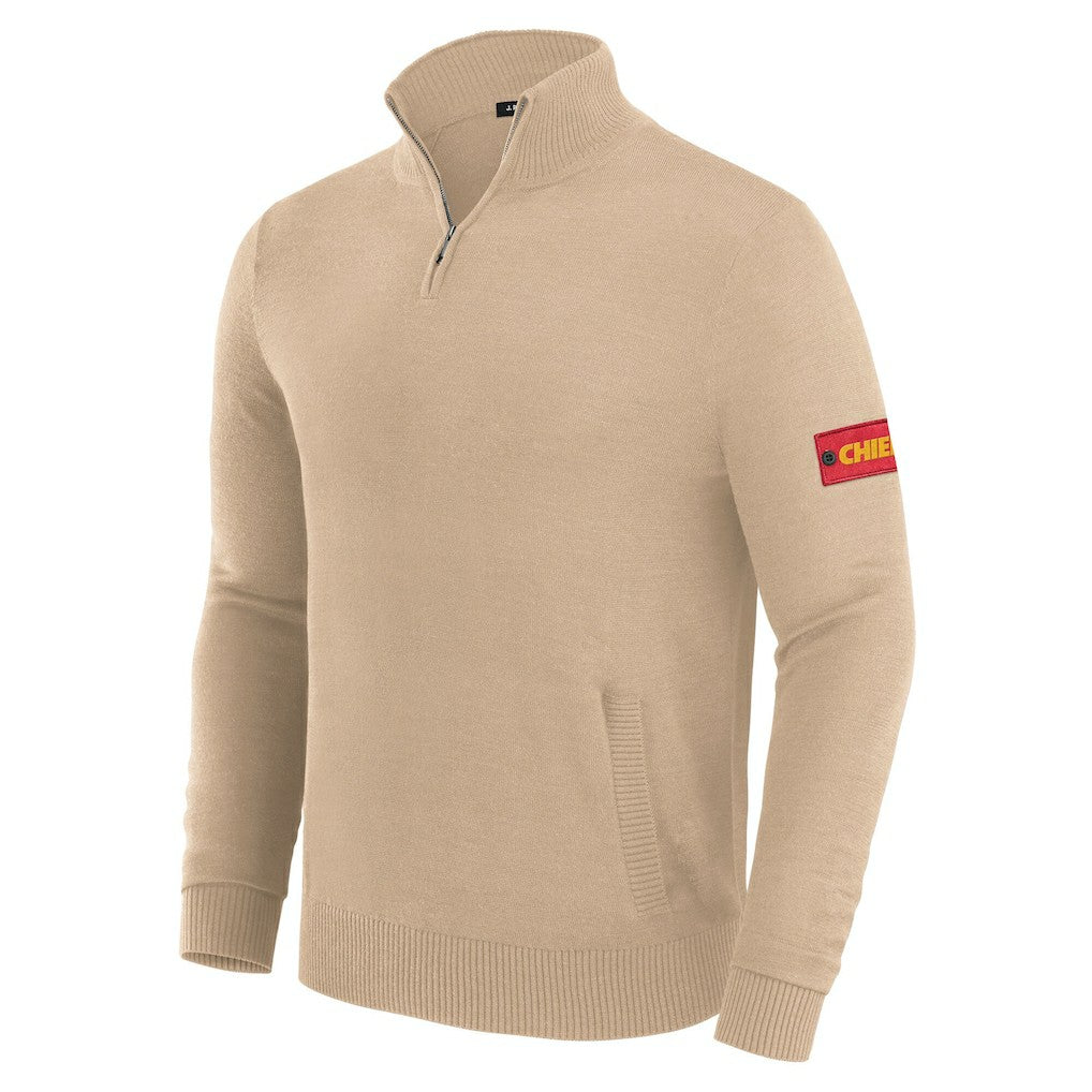 Kansas City Chiefs  J. Palmer Franchise Quarter-Zip Sweater