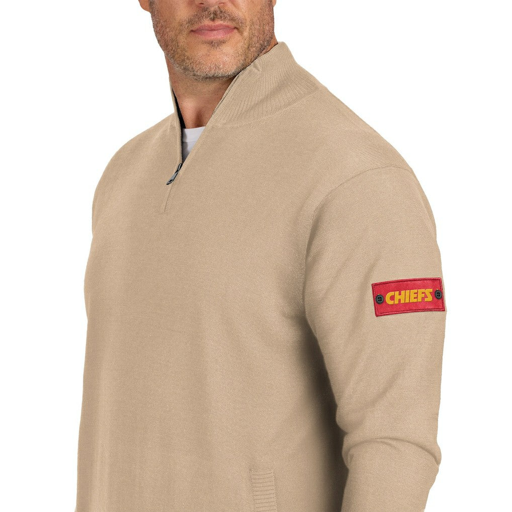 Kansas City Chiefs  J. Palmer Franchise Quarter-Zip Sweater