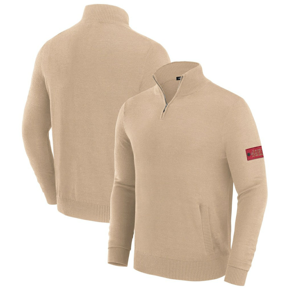 San Francisco 49ers  J. Palmer Franchise Quarter-Zip Sweater
