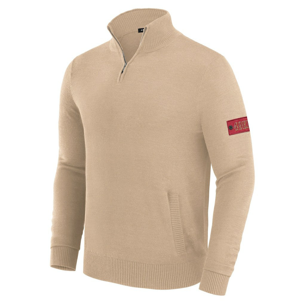 San Francisco 49ers  J. Palmer Franchise Quarter-Zip Sweater