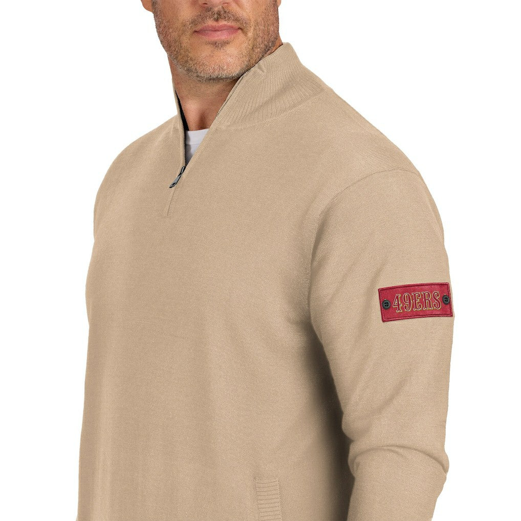 San Francisco 49ers  J. Palmer Franchise Quarter-Zip Sweater