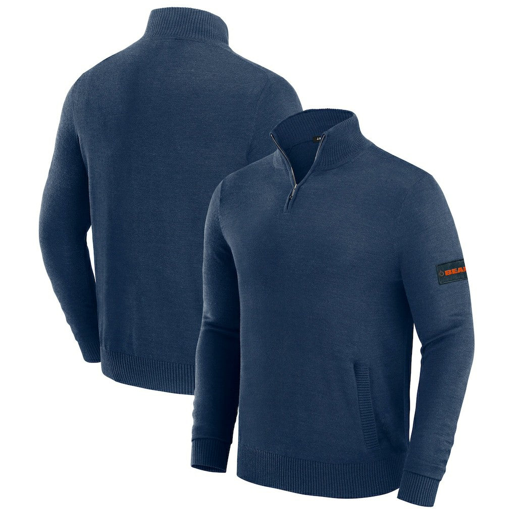 Chicago Bears  J. Palmer Franchise Quarter-Zip Sweater