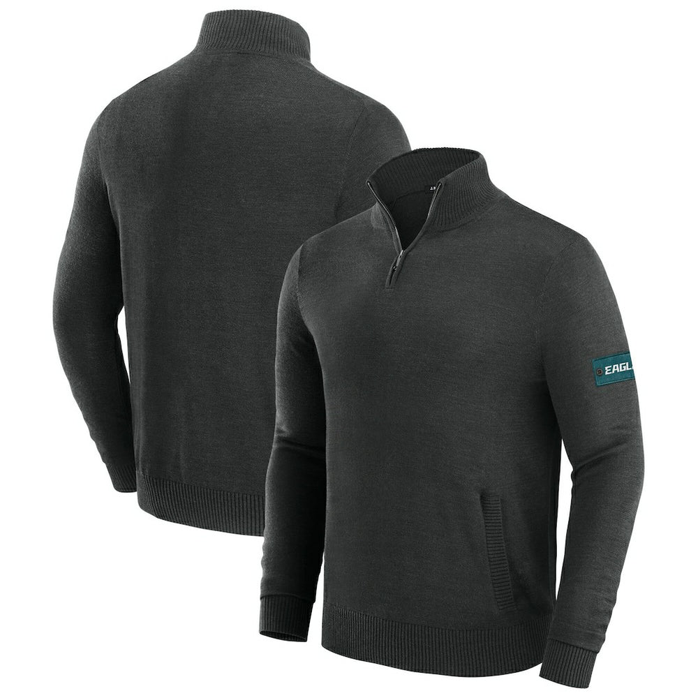 Philadelphia Eagles  J. Palmer Franchise Quarter-Zip Sweater