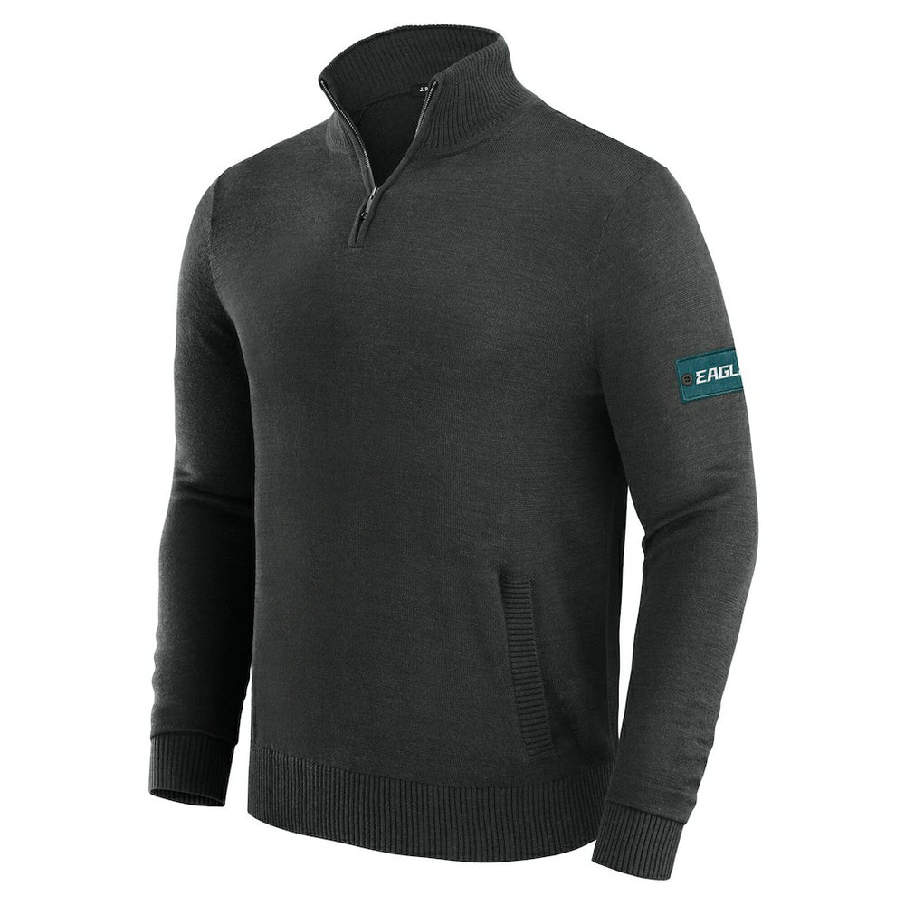 Philadelphia Eagles  J. Palmer Franchise Quarter-Zip Sweater