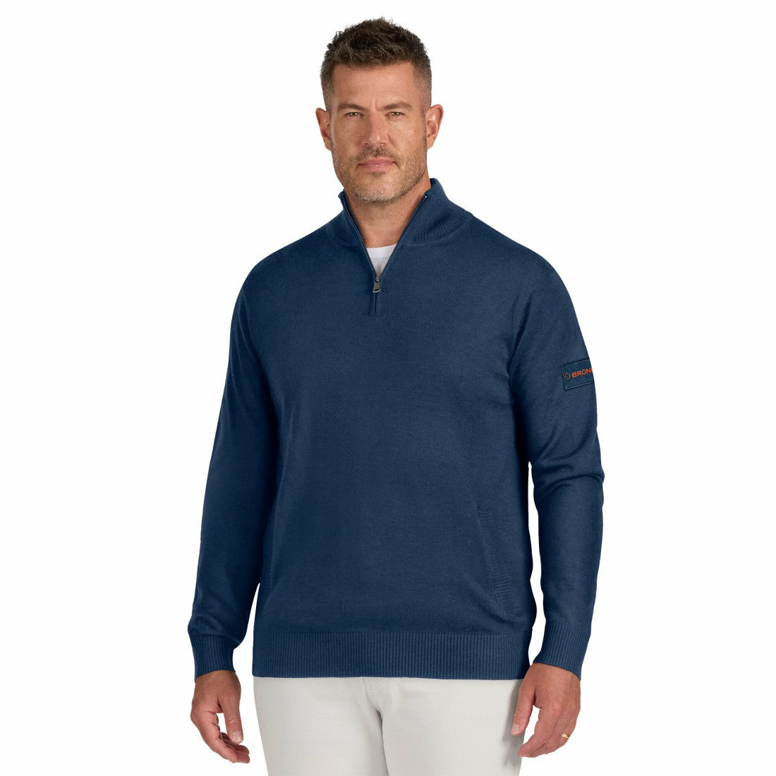 Denver Broncos  J. Palmer Franchise Quarter-Zip Sweater