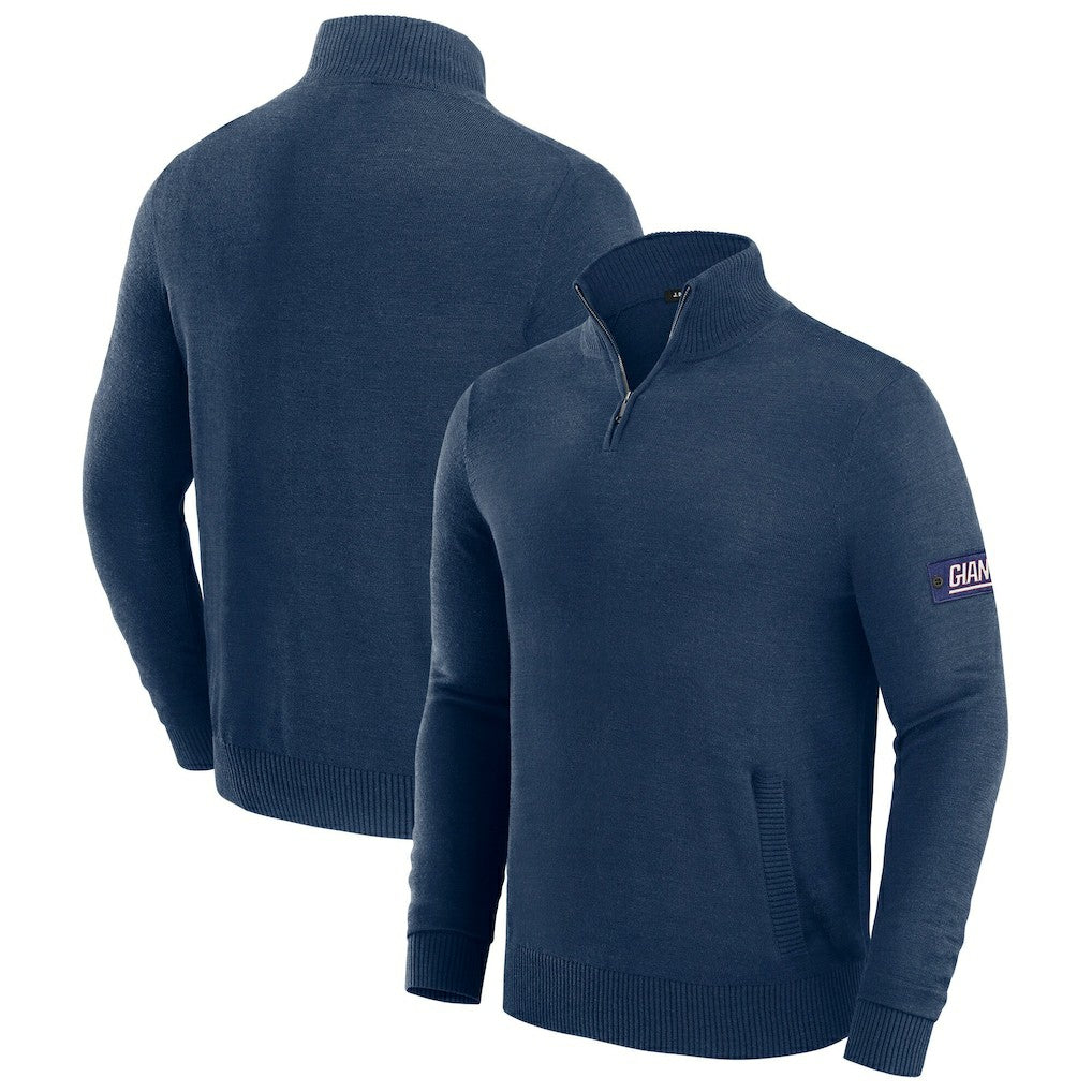 New York Giants  J. Palmer Franchise Quarter-Zip Sweater
